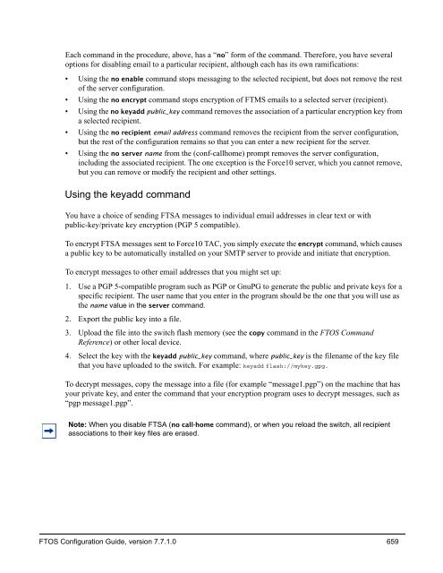 FTOS Configuration Guide for the C-Series - Force10 Networks