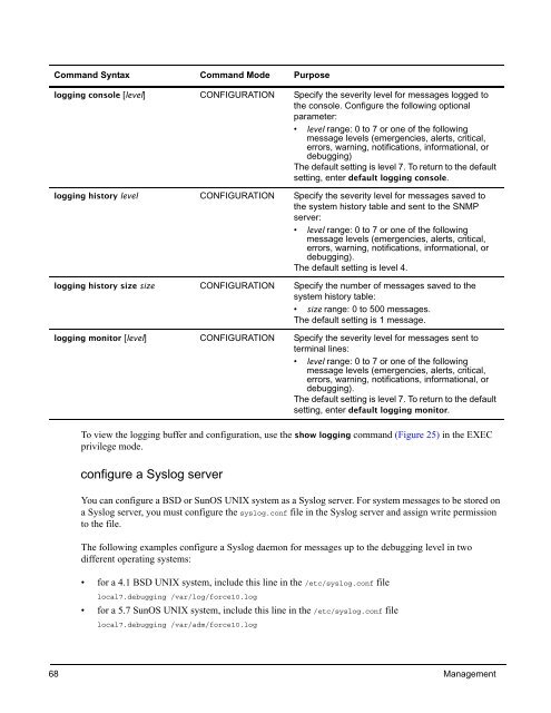 FTOS Configuration Guide for the C-Series - Force10 Networks