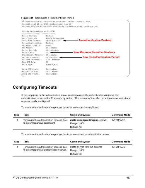 FTOS Configuration Guide for the C-Series - Force10 Networks