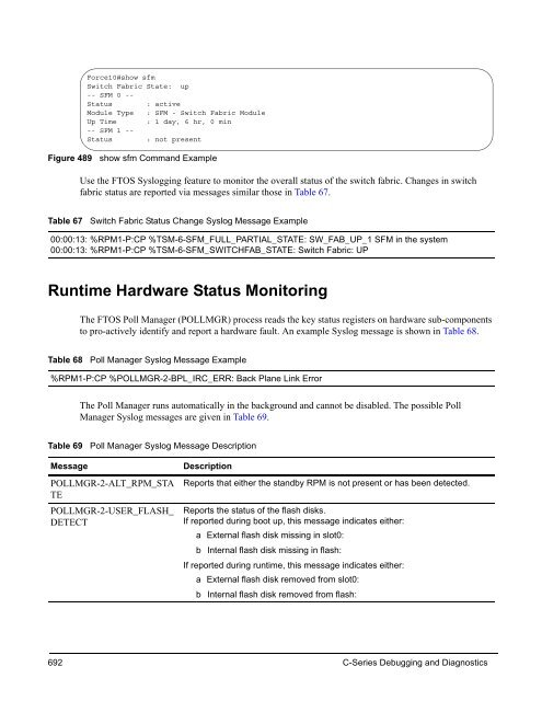 FTOS Configuration Guide for the C-Series - Force10 Networks