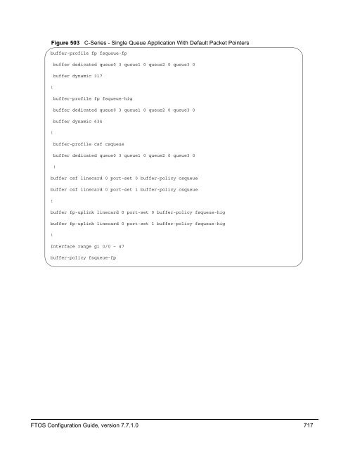 FTOS Configuration Guide for the C-Series - Force10 Networks