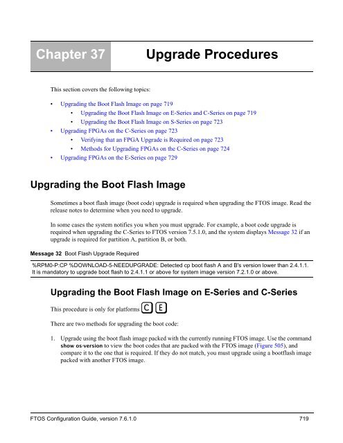 FTOS Configuration Guide for the C-Series - Force10 Networks