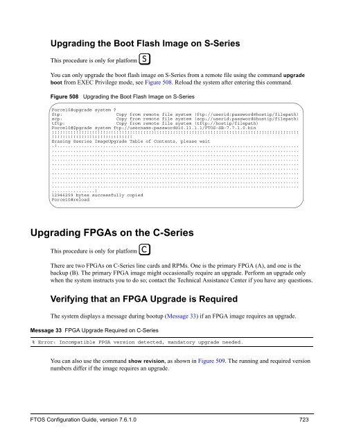 FTOS Configuration Guide for the C-Series - Force10 Networks