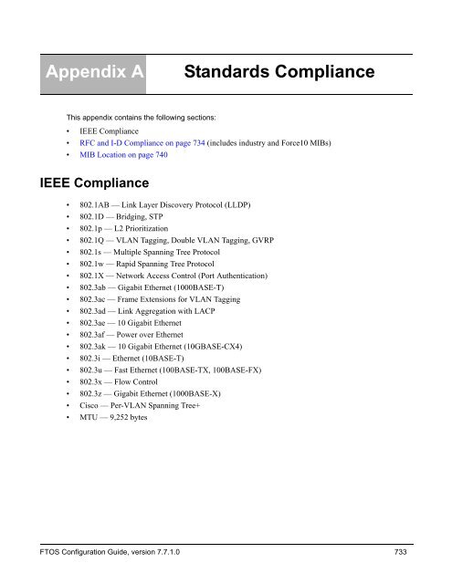 FTOS Configuration Guide for the C-Series - Force10 Networks