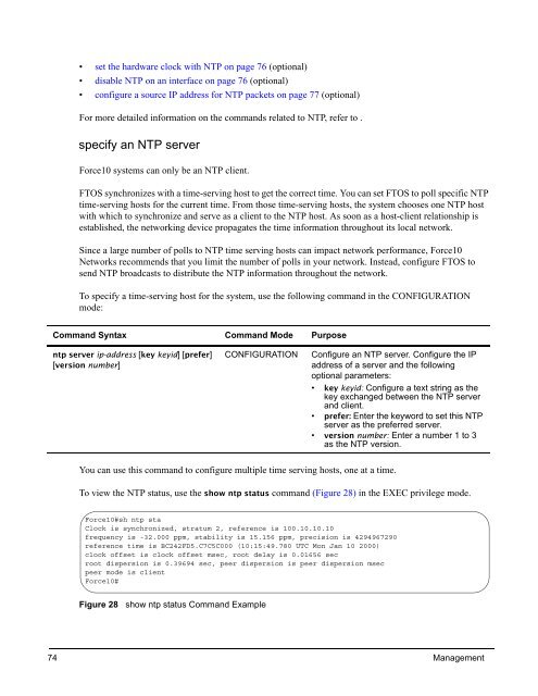 FTOS Configuration Guide for the C-Series - Force10 Networks