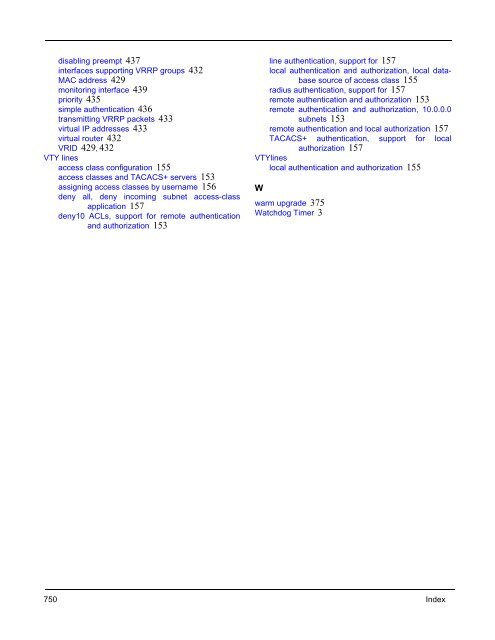 FTOS Configuration Guide for the C-Series - Force10 Networks