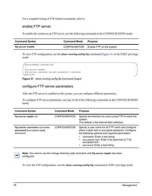 FTOS Configuration Guide for the C-Series - Force10 Networks