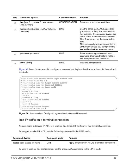 FTOS Configuration Guide for the C-Series - Force10 Networks