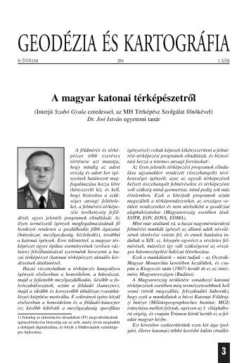 (PDF) a magyar katonai térképészetről