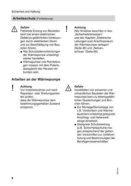 Achtung - KWT Kälte-Wärmetechnik AG - Viessmann