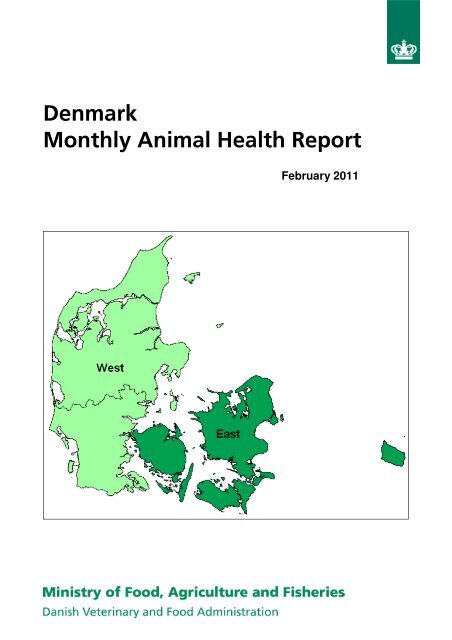 Denmark Monthly Animal Health Report