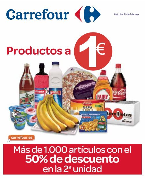 Automáticamente Directamente Estribillo 2a unidad -50% - Carrefour España