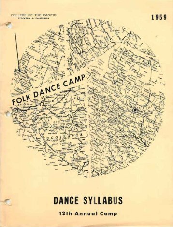 1959 - Stockton Folk Dance Camp