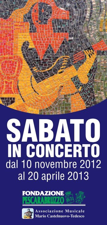 Sabato in Concerto - Fondazione Pescarabruzzo