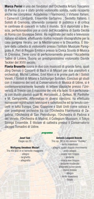 Sabato in Concerto - Fondazione Pescarabruzzo