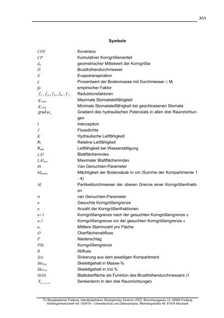 Validierung von Pedotransferfunktionen zur Berechnung von ... - BLE