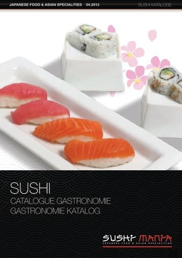 Katalog Sushi: gastronomie - Sushimania