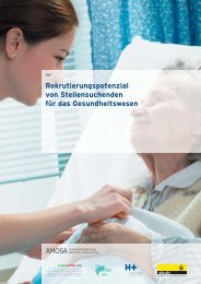 Rekrutierungspotenzial von Stellensuchenden für ... - Treffpunkt-Arbeit