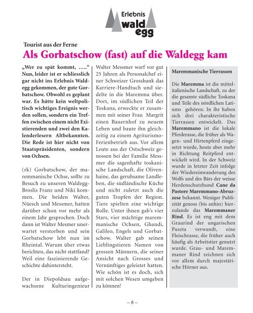 Im PDF-Format lesen - Waldegg