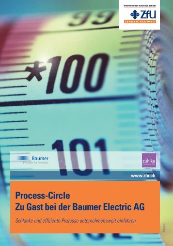 Process-Circle Zu Gast bei der Baumer Electric AG - ZFU ...