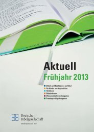 Katalog Neuerscheinungen Frühjahr 2013 - Deutsche ...