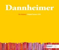 Literatur - Buchhandlung und Verlag Tobias Dannheimer GmbH