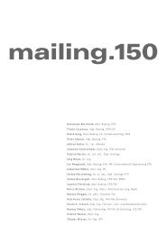 mailing.150_Jubiläumsausgabe - Gruner AG