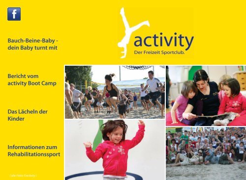 Bauch-Beine-Baby - dein Baby turnt mit Bericht vom activity Boot ...