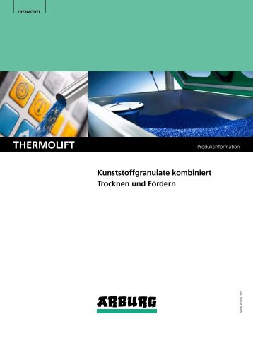 Produktinformation - THERMOLIFT 100-2 - Arburg