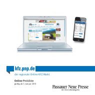 kfz.pnp.de - Passauer Neue Presse
