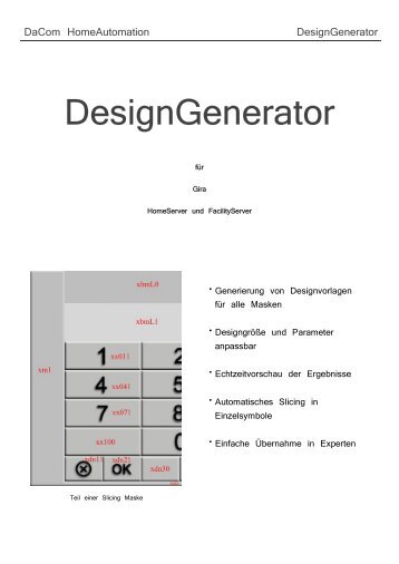 DaCom HomeAutomation DesignGenerator - DACOM Database ...