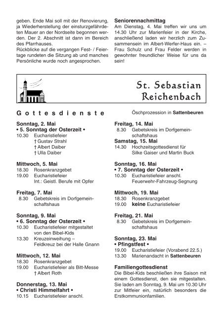 Kirchenblatt - Diözese Rottenburg-Stuttgart