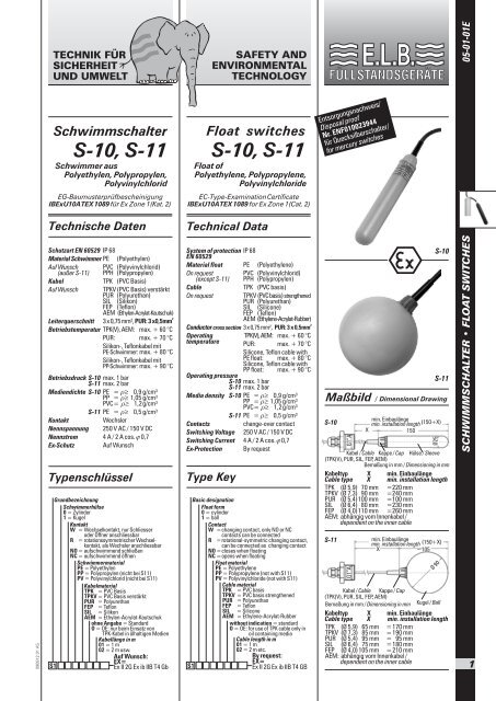 05-01-01 - E.L.B. Füllstandsgeräte Bundschuh GmbH+Co.