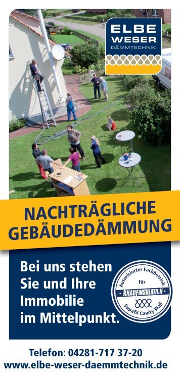 NACHTRÄGLICHE GEBÄUDEDÄMMUNG - Elbe-Weser Dämmtechnik