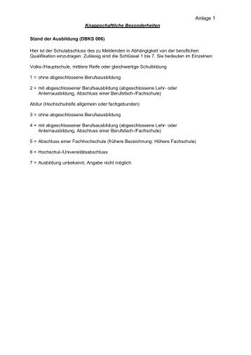 Knappschaftliche Besonderheiten auf einen Blick (PDF/91 KB)