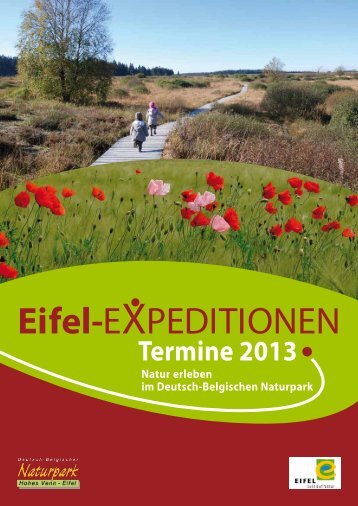 Eifel-Expeditionen 2013 [PDF | 5099,82KB] - Naturpark Hohes Venn ...