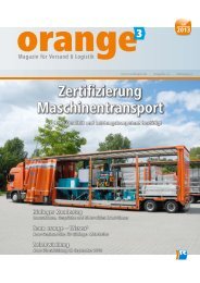 Zertifizierung Maschinentransport - Rüdinger Spedition GmbH