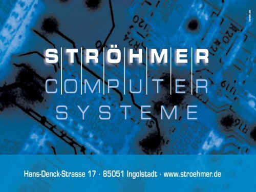 Firmenpräsentation - Stroehmer Computersysteme