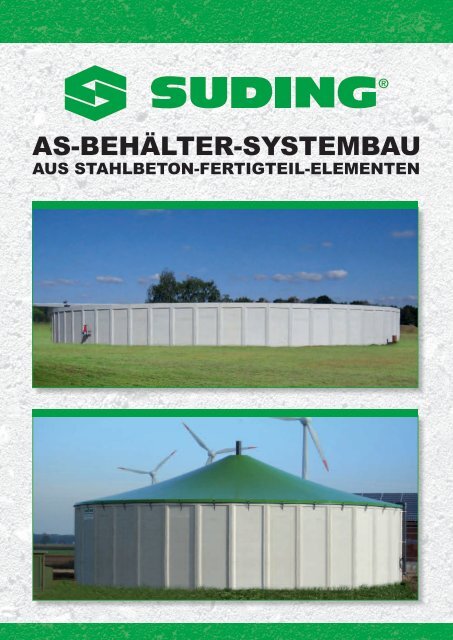 AS-Stahlbetonbehälter - Suding Beton