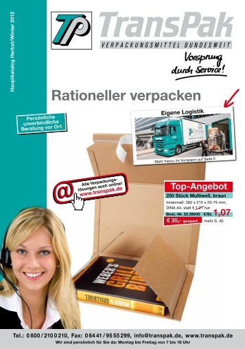 Rationeller verpacken - TransPak AG