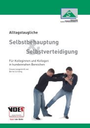 Selbstbehauptung Selbstverteidigung - VDES - Verband Deutscher ...