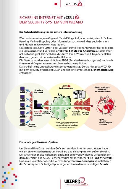 Informationen downloaden (pdf) - Wizard Computersysteme GmbH