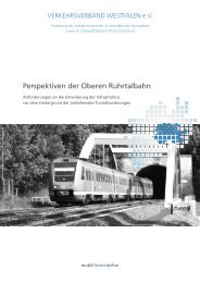 Perspektiven der Oberen Ruhrtalbahn - ZRL