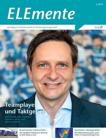 ELEmente 02/12 - <b>Emscher Lippe</b> Energie GmbH - elemente-2-12-emscher-lippe-energie-gmbh