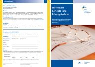 Curriculum Gerichts- und Privatgutachten - eazf