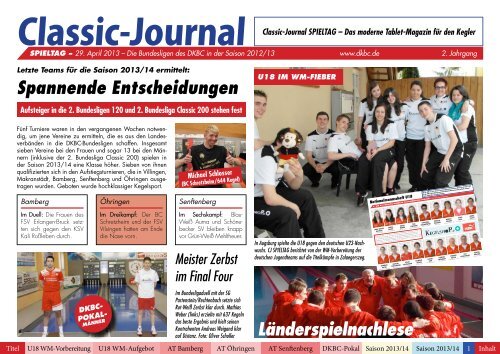 Classic-Journal - DKBC