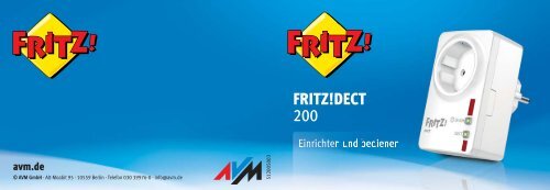 FRITZ!DECT 200 - AVM