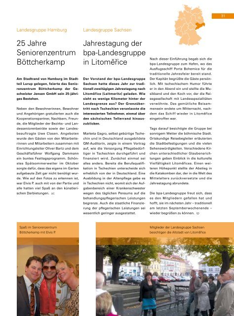 bpa. Magazin - Bundesverband privater Anbieter sozialer Dienste eV