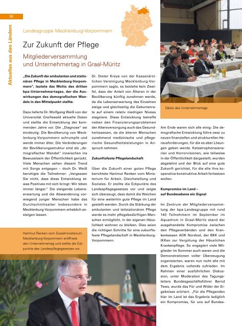 bpa. Magazin - Bundesverband privater Anbieter sozialer Dienste eV