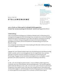 STELLUNGNAHME - Deutscher Juristinnenbund eV